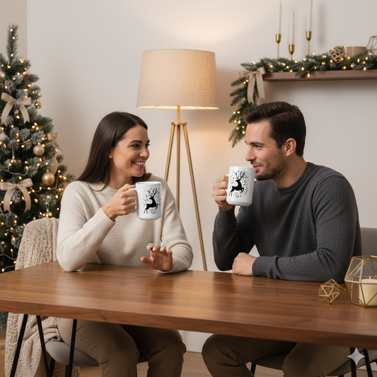 Reindeer Ceramic Mug